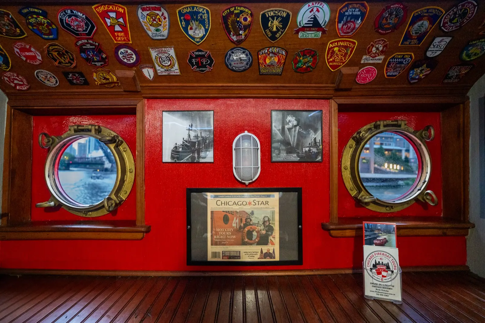 Scene from the 2025 Chicago Pizza Cruise