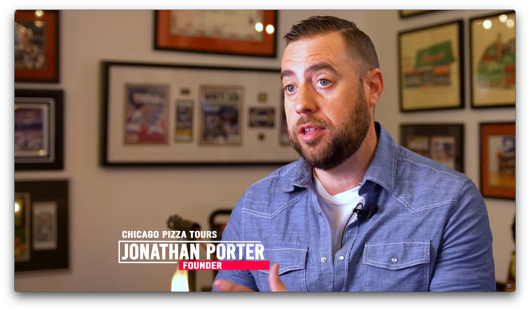 Jonathan Porter, Founder of Chicago Pizza Tours